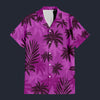 Modetrail Tommy Vercetti Pink Hawaiian Shirt Costume, GTA Costume S-5XL US Size, Unisex Button Down Shirt