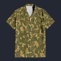 Modetrail Vegas Gold Camouflage Outfit Hawaiian Shirt, Military Costume S-5XL US Size, Unisex Button Down Shirt