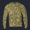 Modetrail Vegas Gold Camouflage Long Sleeves Costume, Military Costume S-5XL US Size, Gift For Him