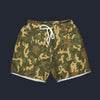 Modetrail Vegas Gold Camouflage Outfit Hawaiian Shirt And Shorts, Military Costume S-5XL US Size