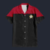 Modetrail Voyager Red Tracksuit Costume Hoodie Sweatshirt T-Shirt Sweatpants, Star Trek Costume S-5XL US Size
