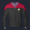 Modetrail Voyager Red Sweatshirt Costume, Star Trek Costume S-5XL US Size, Gift For Him