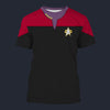 Modetrail Voyager Red T-shirt Costume, Star Trek Costume S-5XL US Size, Gift For Him