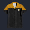 Modetrail Voyager Yellow Tracksuit Costume Hoodie Sweatshirt T-Shirt Sweatpants, Star Trek Costume S-5XL US Size