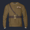 Modetrail WW1 British RFC Royal Flying Corps Tunic Tracksuit Costume Hoodie Sweatshirt T-Shirt Sweatpants, British Costume S-5XL US Size