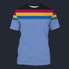 Modetrail Wesley Crusher T-shirt Costume, Star Trek Costume S-5XL US Size, Gift For Him