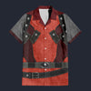 Modetrail Yiga Attire Hawaiian Shirt Costume, The Legend of Zelda Costume S-5XL US Size, Unisex Button Down Shirt