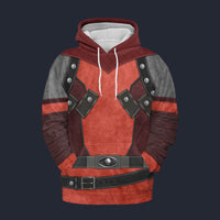 Modetrail Yiga Attire Tracksuit Costume Hoodie Sweatshirt T-Shirt Sweatpants, The Legend of Zelda Costume S-5XL US Size