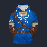 Modetrail Zora Tunic Zelda Hoodie Costume, The Legend of Zelda Costume S-5XL US Size, Gift For Him