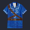 Modetrail Zora Tunic Zelda Hylian Shield Tracksuit Costume Hoodie Sweatshirt T-Shirt Sweatpants, The Legend of Zelda Costume S-5XL US Size